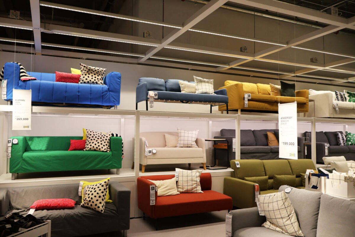 이케아-쇼룸-내부-전경