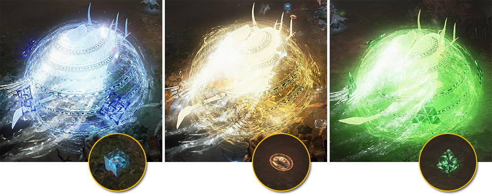 스마일게이트는 <로스트아크>에서 색약으로 색상을 구분하기 어려운 사용자들을 위해 레이드 가디언 '아카테스'의 기믹 패턴을 수정했다(자료=로스트아크)