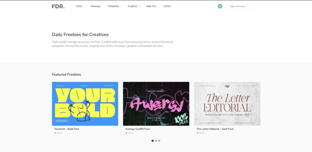 Free Design Resource 사이트 – 프레젠테이션, 아이콘, 폰트 등 디자인 리소스를 무료로 제공하는 리소스 허브