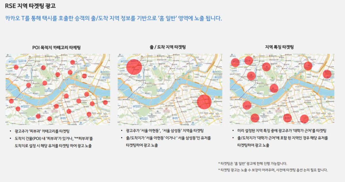 택시 뒷좌석 태블릿 광고인 RSE의 광고 타기팅 효과(자료=카카오모빌리티)